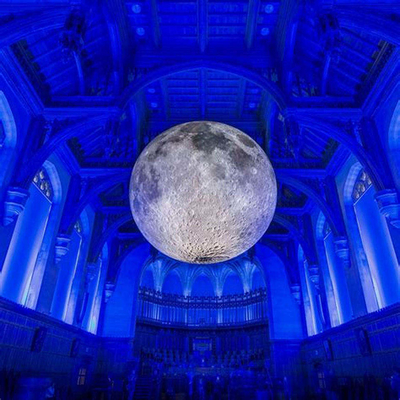 Vente à chaud Lumière à LED géante Ballon de lune gonflable Ballons gonflables pour décoration d'événement