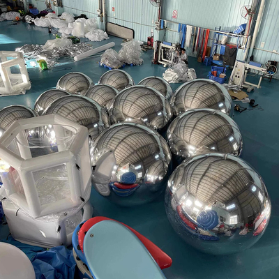 PVC 1 m 1,5 m 2 m miroir publicitaire ballon miroir balle pour enfants jouer à des jeux Utilisé pour le tourisme, le commerce, les industries culturelles