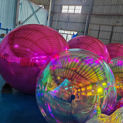 Décoration réfléchissante tendance créatrice Ballon brillant Ballon miroir gonflable pour des lieux élégants