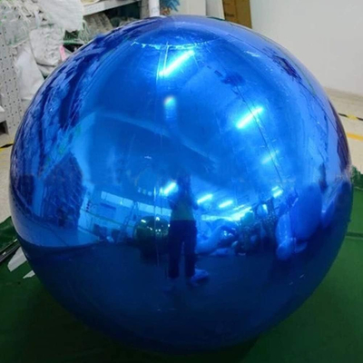 Vente à chaud Taille personnalisée Couleurs métalliques Ballon miroir décoratif Gros ballon gonflable géant brillant