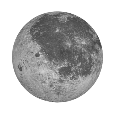 Décoration Publicité Modèle de lune gonflable Grand ballon lunaire gonflable avec lumière LED