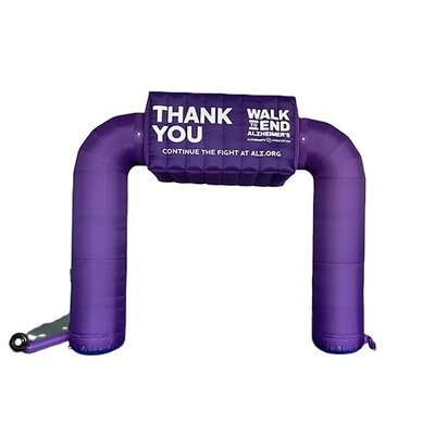 Arche gonflable de finition LED personnalisée Arche gonflable pour décoration