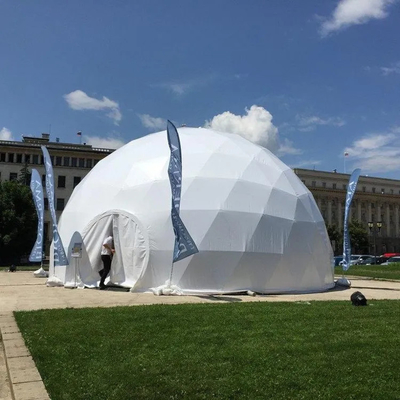 Nouveau design extérieur de luxe camping salon en PVC glamping dôme resort tente hôtel