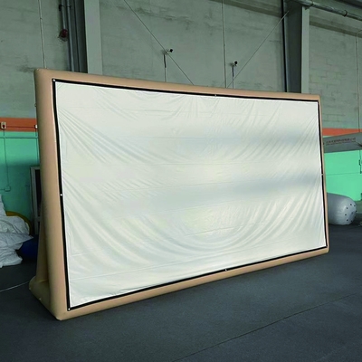 Vente en gros Taille personnalisée Écran de cinéma extérieur Projection arrière Écran de cinéma gonflable extérieur