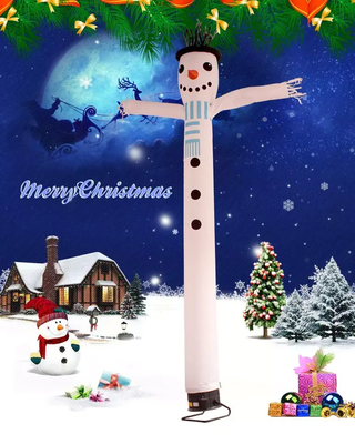 Publié sur mesure Tubo Man Sports en plein air Clown gonflable Publicité Sky Air Dancer gonflable