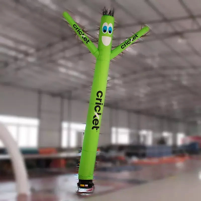 Publié sur mesure Tubo Man Sports en plein air Clown gonflable Publicité Sky Air Dancer gonflable