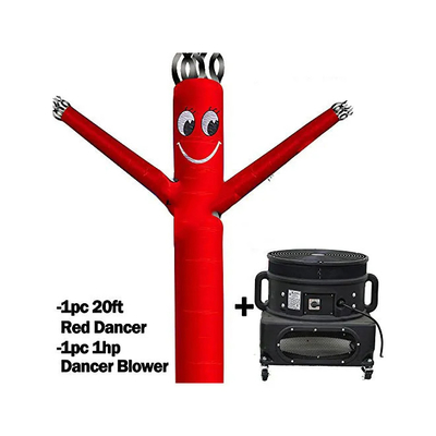 21 pieds bon marché Danseur gonflable Sky Air Danseur gonflable Tube Man Danseur pour la publicité