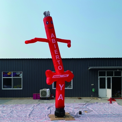 6 m 2023 Impression personnalisée Air Dancer gonflable / Dancing Tube Man gonflable publicité Sky Dancer avec moteur
