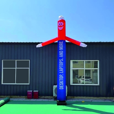 6 m 2023 Impression personnalisée Air Dancer gonflable / Dancing Tube Man gonflable publicité Sky Dancer avec moteur