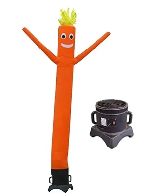 Personnalisé 10ft 20ft publicité gonflable tube homme souffler vers le haut géant bras ondulant mouche gars ondulant marionnette avec souffleur