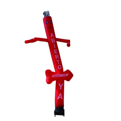 Matériau d'Oxford Double Leg Air Dancer gonflable Certificat CE