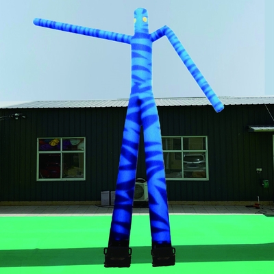 Matériau d'Oxford Double Leg Air Dancer gonflable Certificat CE