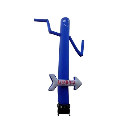 Cartoon 20ft Air Dancer Tube Man agitant la publicité poupée gonflable à main