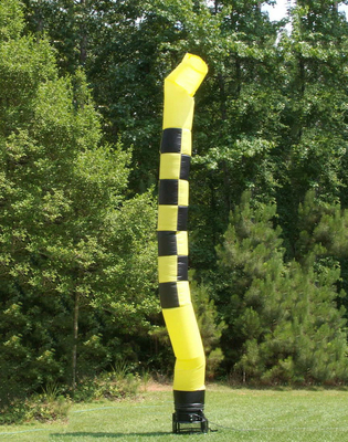 6M Wacky agitant gonflable Tube Man personnalisé mannequin de publicité