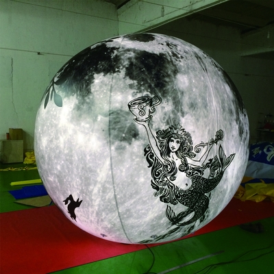 Tissu en PVC Publicité scellée Ballons gonflables Planète Mars