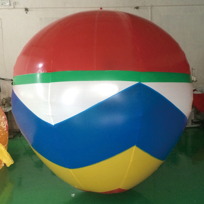 Éclairage LED de haute qualité ballon gonflable pour accrocher, sphère flottante gonflable publicitaire à vendre