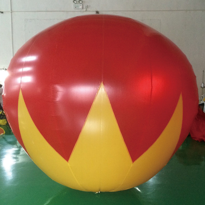 Éclairage LED de haute qualité ballon gonflable pour accrocher, sphère flottante gonflable publicitaire à vendre