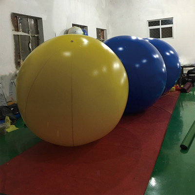 Éclairage LED de haute qualité ballon gonflable pour accrocher, sphère flottante gonflable publicitaire à vendre