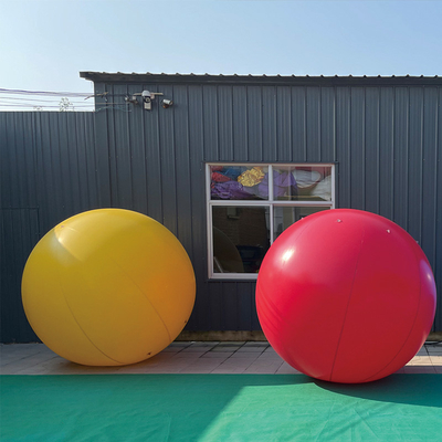 Boules de sphère éclairées gonflables LED Light Ballon d'hélium pour le défilé publicitaire