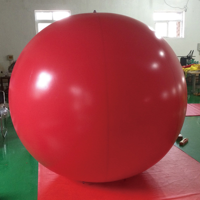 Boules de sphère éclairées gonflables LED Light Ballon d'hélium pour le défilé publicitaire