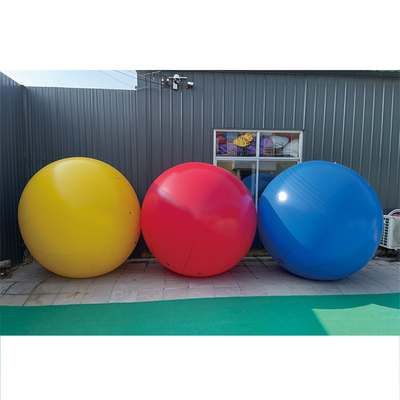 Boules de sphère éclairées gonflables LED Light Ballon d'hélium pour le défilé publicitaire