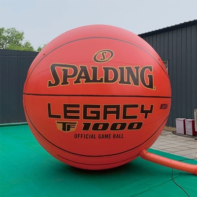 PVC étanche à l'air gonflable 2 m basket-ball publicité avec souffleur gonflable flottant ballon publicitaire