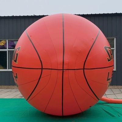 PVC étanche à l'air gonflable 2 m basket-ball publicité avec souffleur gonflable flottant ballon publicitaire