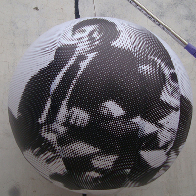 Des ballons gonflables en PVC de couleur simple flottant à bas prix