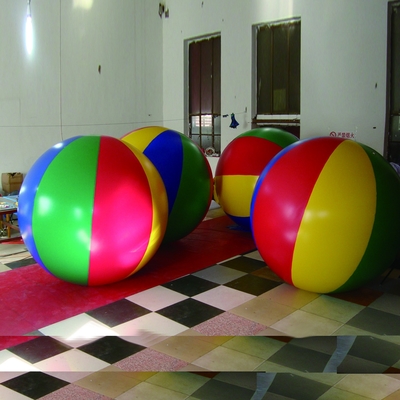 Ballon d'hélium géant changeant de couleur, ballon gonflable pour la publicité