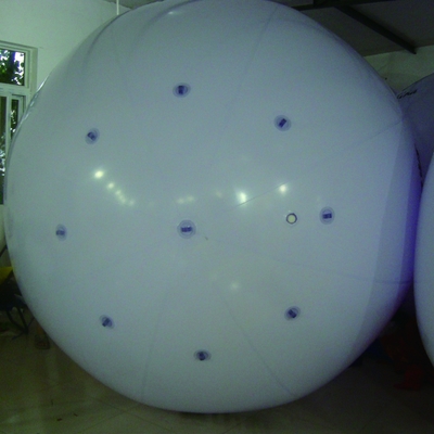 Ballon d'hélium géant changeant de couleur, ballon gonflable pour la publicité