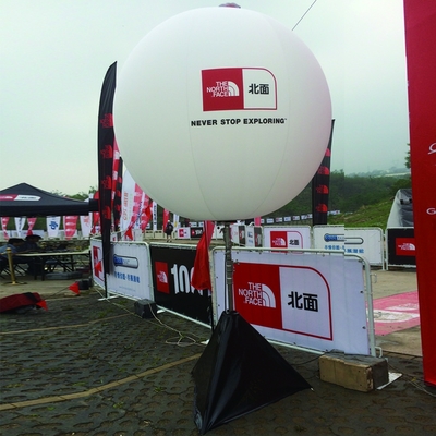 PVC Publicité scellée Ballons gonflables, design sur mesure Boules gonflables