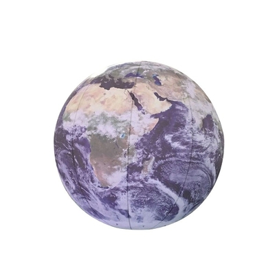 PVC personnalisé taille neuf planète décoration 3 M terre gonflable avec LED à l'intérieur pour la vente d'événement