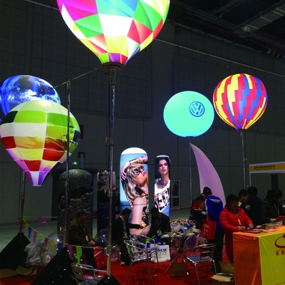 Nouveau produit Sky Giant Big Ball Publicité LED Éclairage PVC Ballon gonflable Ballon planétaire à hélium pour la décoration d'événements