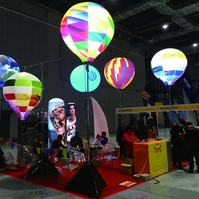 Nouveau produit Sky Giant Big Ball Publicité LED Éclairage PVC Ballon gonflable Ballon planétaire à hélium pour la décoration d'événements