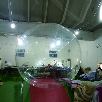 Éclairage LED de haute qualité ballon gonflable pour accrocher, sphère flottante gonflable publicitaire à vendre