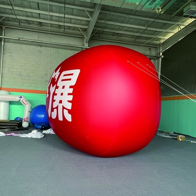 Vente d'usine personnalisée 22S PVC géant ballon gonflable publicitaire à hélium