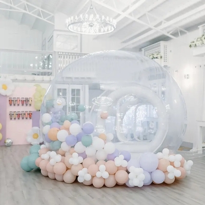 Luxueuse tente de dôme igloo gonflable tente de bulle logement de fête location maison de ballon de bulle