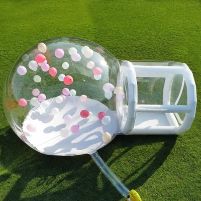 Tente à bulles gonflables Tente à dôme igloo transparente Tente à bulles en PVC Globe claire Maison à bulles gonflables pour une fête de mariage en plein air