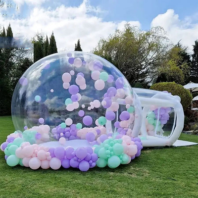 Fête en plein air Tente gonflable igloo transparente Location Tente claire bubble dome Tente gonflable ballon à bulles maison pour enfants
