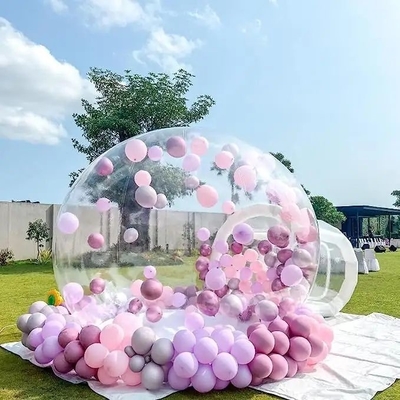 Fête en plein air Tente gonflable igloo transparente Location Tente claire bubble dome Tente gonflable ballon à bulles maison pour enfants