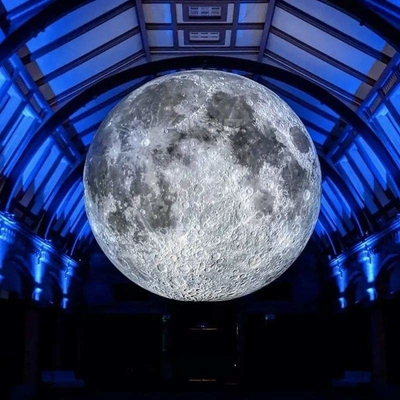 Vente à chaud Lumière à LED géante Ballon de lune gonflable Ballons gonflables pour décoration d'événement