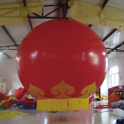 Publicité en PVC scellé à l'air, décoratif de haute qualité, ballon gonflable avec impression de logo