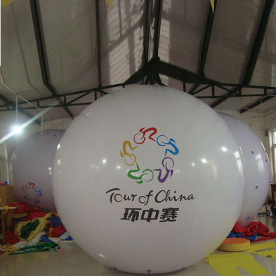 Publicité en PVC scellé à l'air, décoratif de haute qualité, ballon gonflable avec impression de logo