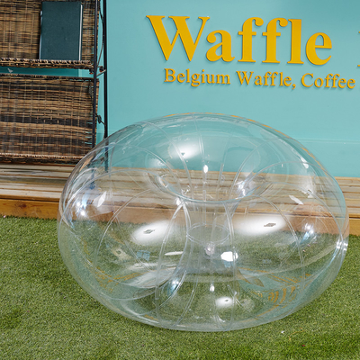 0.2 mm de matériau PVC canapé-ballon transparent 1m pour les enfants jouer sur l'herbe ou s'asseoir
