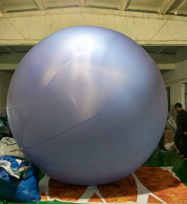 Lumière LED décorative pour les fêtes en plein air Ballon gonflable en hélium géant en PVC avec impression de logo
