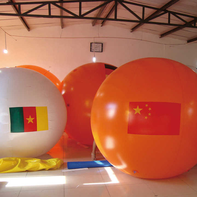 Vente à chaud Bon prix Taille personnalisée Ballon gonflable publicitaire en hélium en PVC