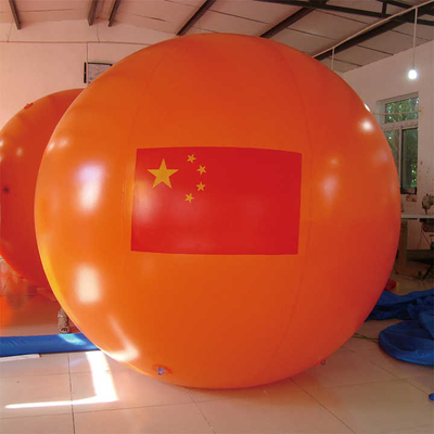Vente à chaud Bon prix Taille personnalisée Ballon gonflable publicitaire en hélium en PVC