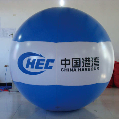 Vente à chaud Bon prix Taille personnalisée Ballon gonflable publicitaire en hélium en PVC