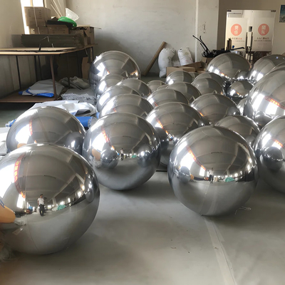 Ballon métallique gonflable décoratif Ballon miroir gonflable Ballon métallique Ballons gonflables géants brillants