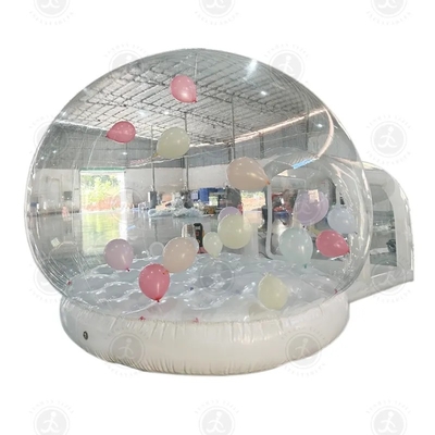 Tente à bulles gonflables de nouveau style pour enfantsMaison à sauter Dôme à bulles avec ballon volant